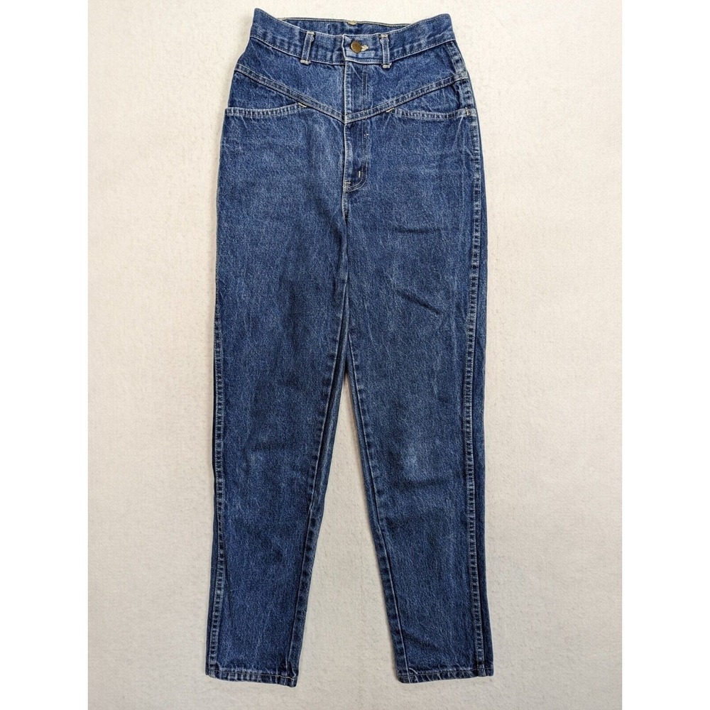 Chic Sunset Blues Womens Jeans Size 6 / 7 Regular Length Made In Usa